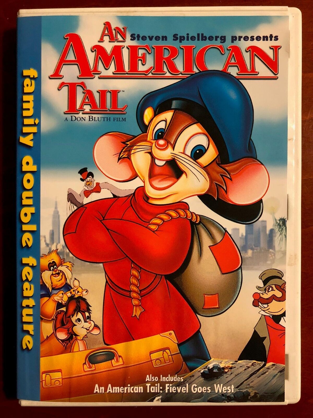 An American Tail, An American Tail Fievel Goes West (DVD, double feature - K0303