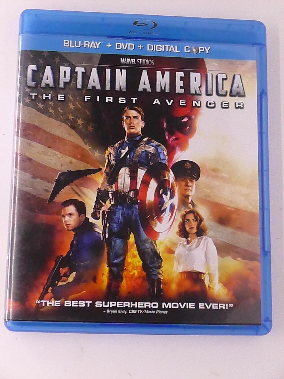 Captain America - The First Avenger (Blu-ray, DVD, 2011, Marvel) - L01