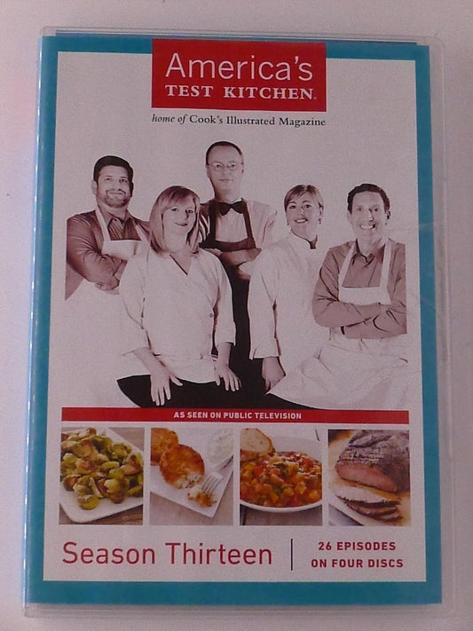 Americas Test Kitchen - Season Thirteen (DVD, 26 episodes, 2013) - J1231