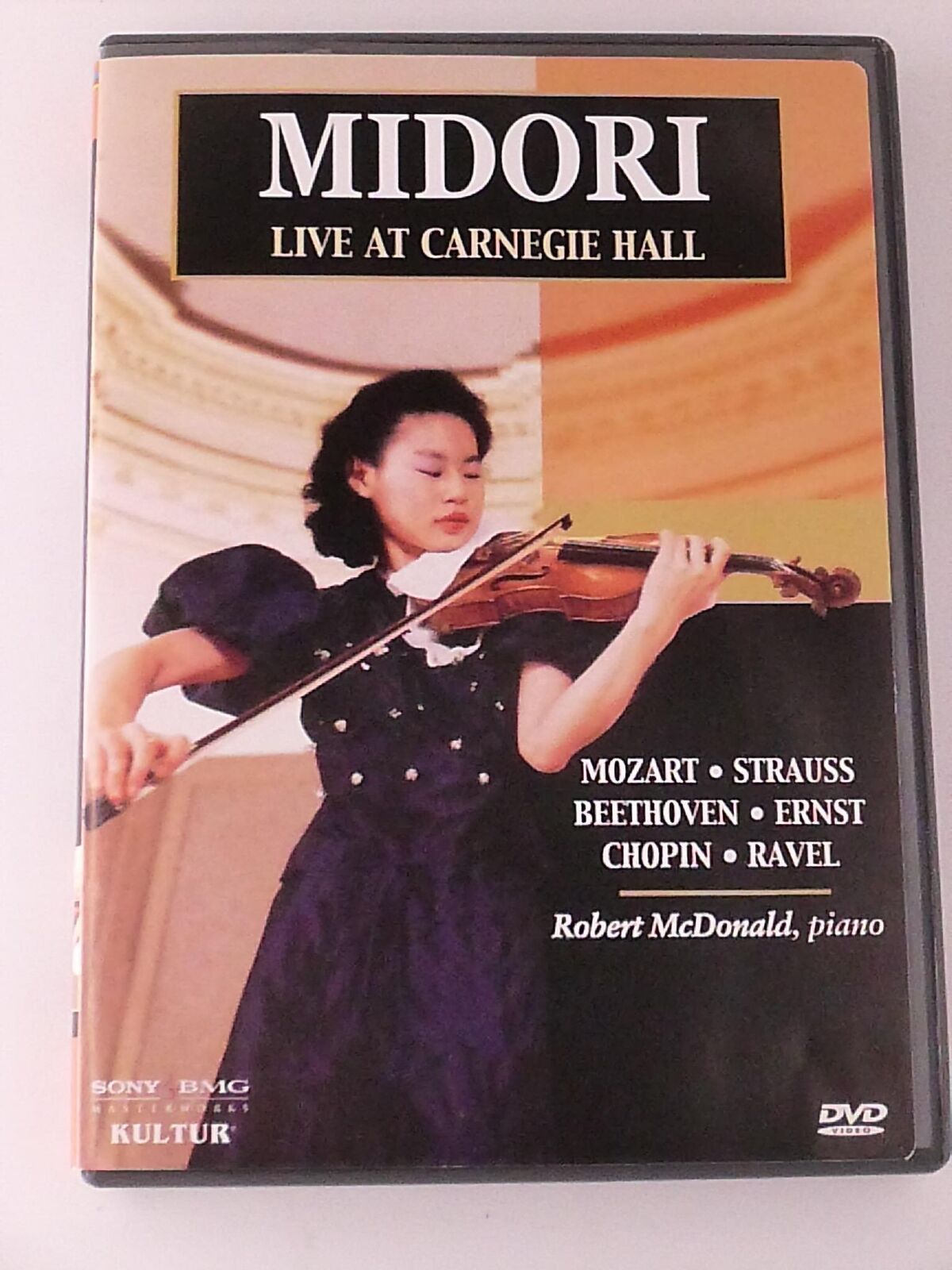 Midori Live at Carnegie Hall (DVD, 1990) - K0428