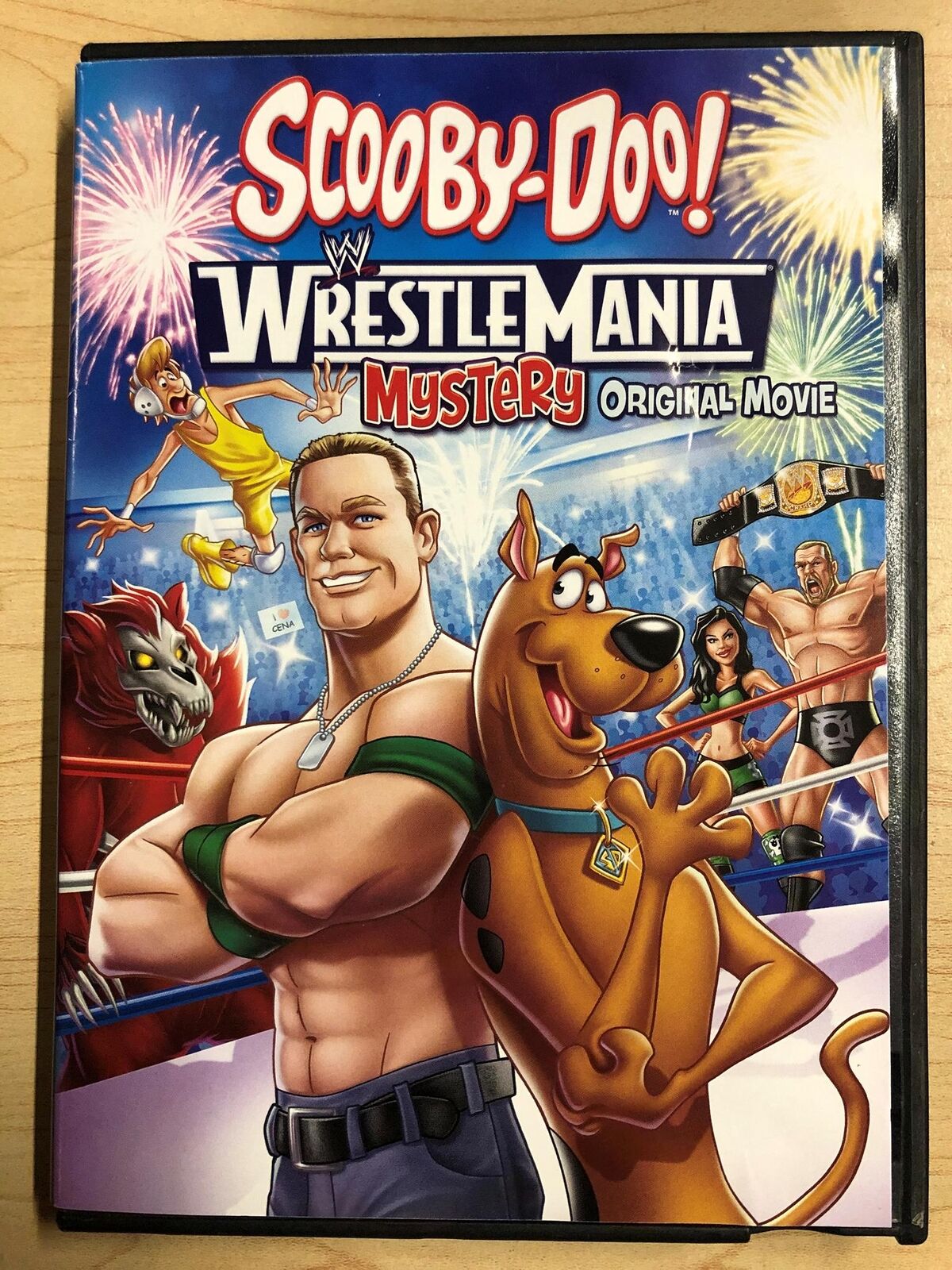 Scooby-Doo WWE Wrestlemania Mystery Original Movie (DVD, 2014) - K0107