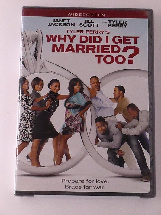 Tyler Perry Why Did I Get Married Too (DVD, 2010, Widescreen) - NEW24