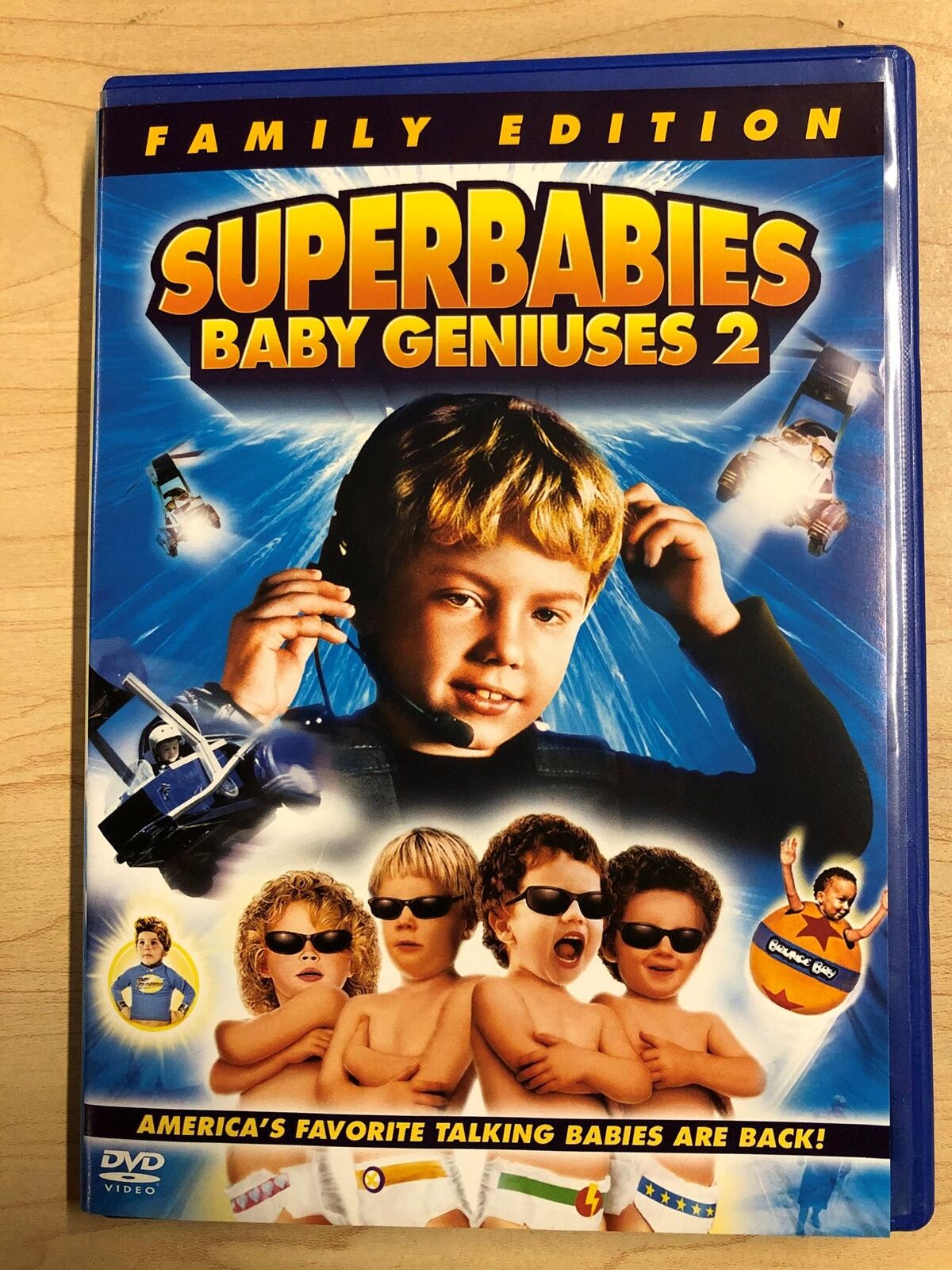 Superbabies Baby Geniuses 2 (DVD, 2004, Family Edition) - K0303