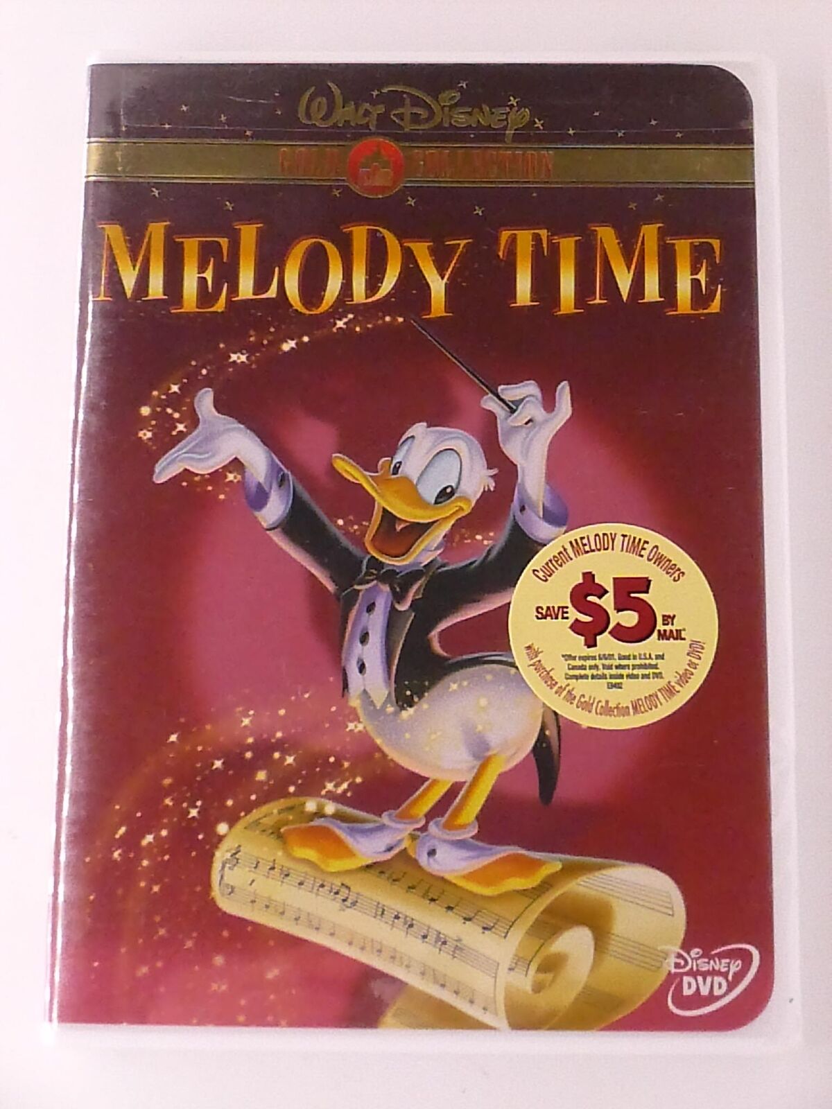 Melody Time (DVD, Disney, Gold Collection, 1948) - NEW24