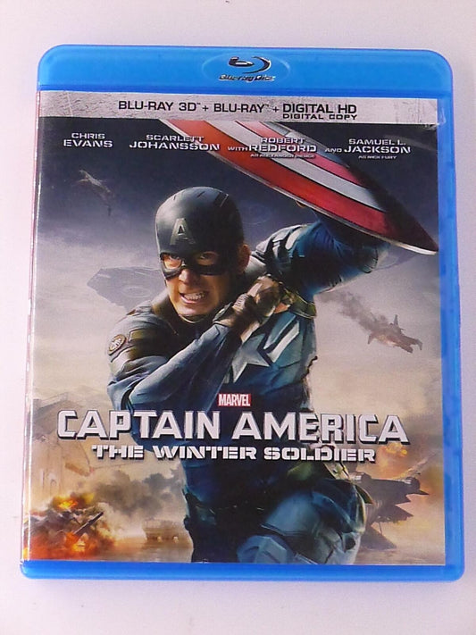 Captain America - The Winter Soldier (Blu-ray, 2014) - J1105