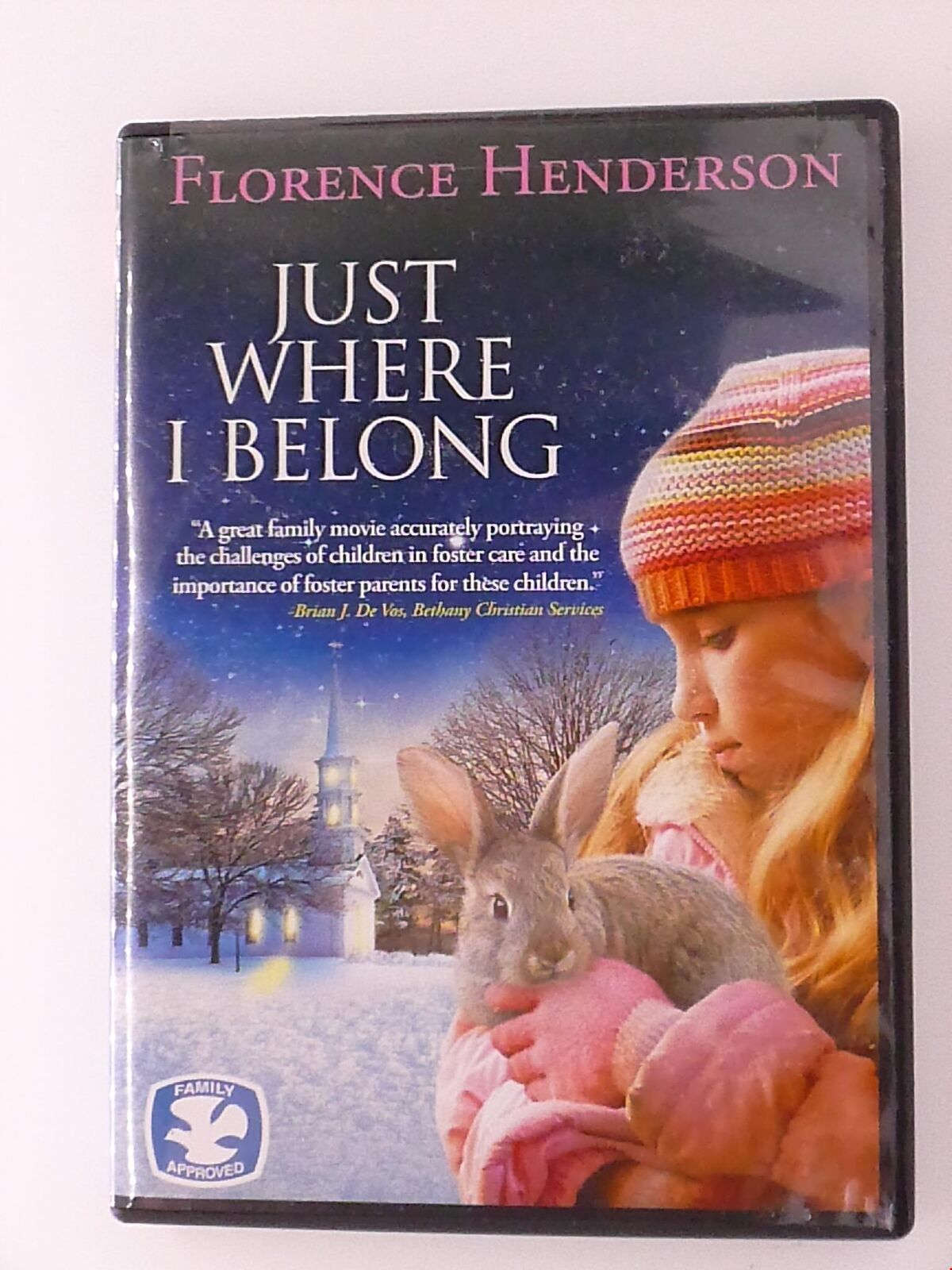 Just Where I Belong (DVD, 2010, The Christmas Bunny) - K0218