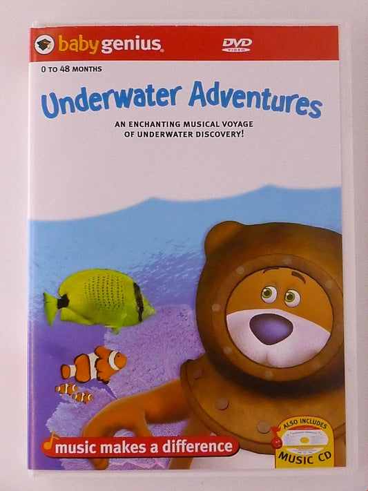 Baby Genius - Underwater Adventures (DVD and Bonus CD) - K0218