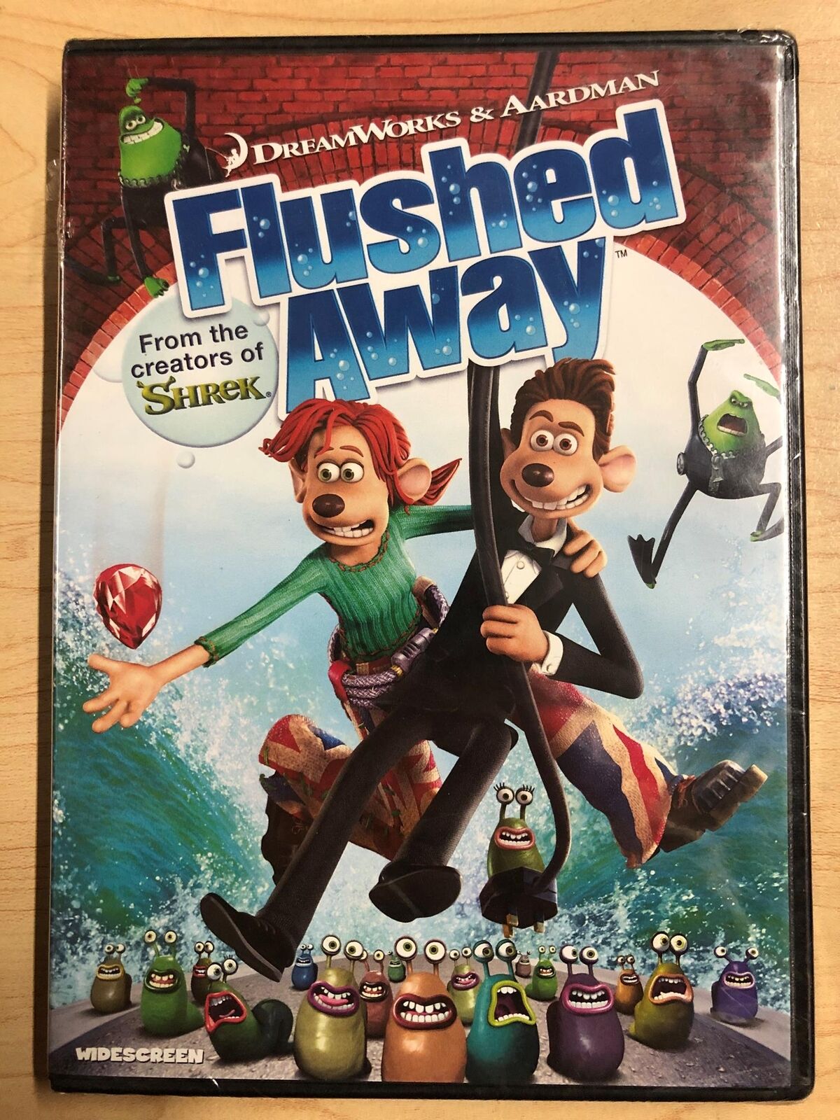 Flushed Away DVD 2006 Widescreen  NEW24