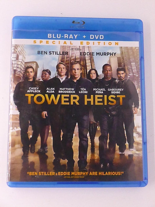 Tower Heist (Blu-ray, DVD, Special Edition, 2011) - J1105