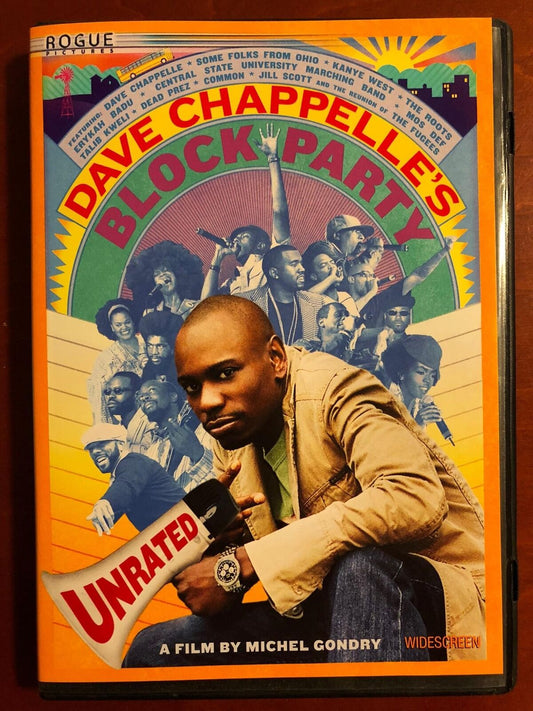 Dave Chappelles Block Party (DVD, 2005, Unrated, Widescreen) - K6