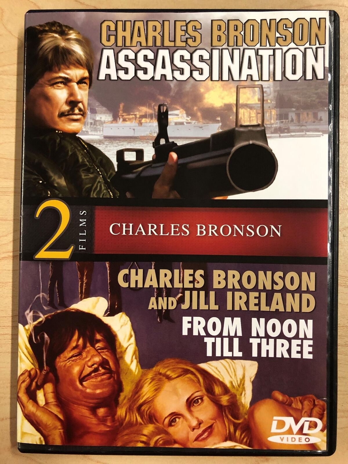 Assassination - From Noon Till Three (DVD, Charles Bronson 2-film) - K0303