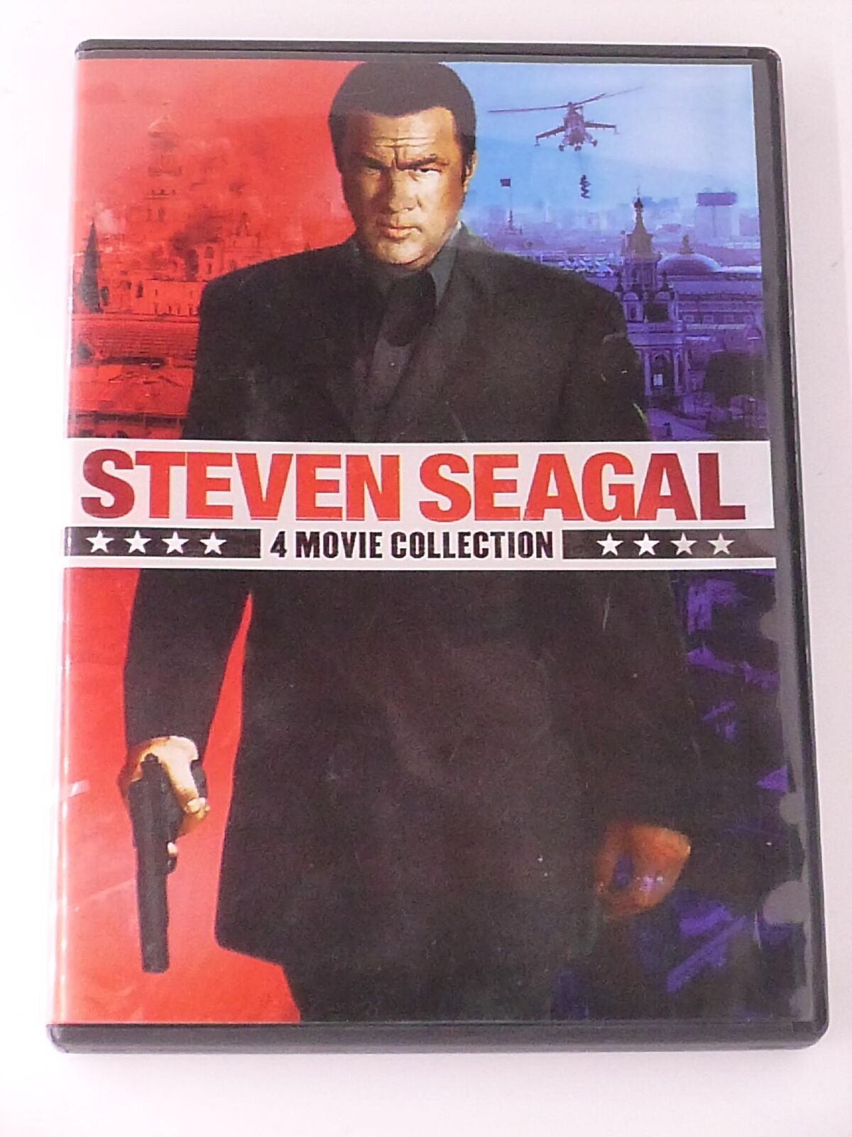 Steven Seagal - Driven to Kill, Kill Switch, Mercenary f.. (DVD, 4-film) - J0917