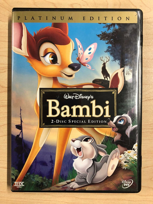 Bambi (DVD, Platinum Edition, Disney, 1942) - STK