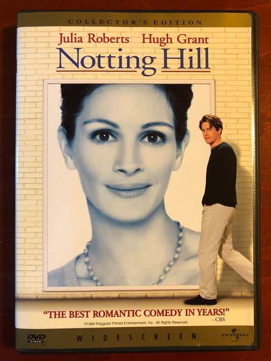 Notting Hill (DVD, 1999, Collectors Edition Widescreen) - K5