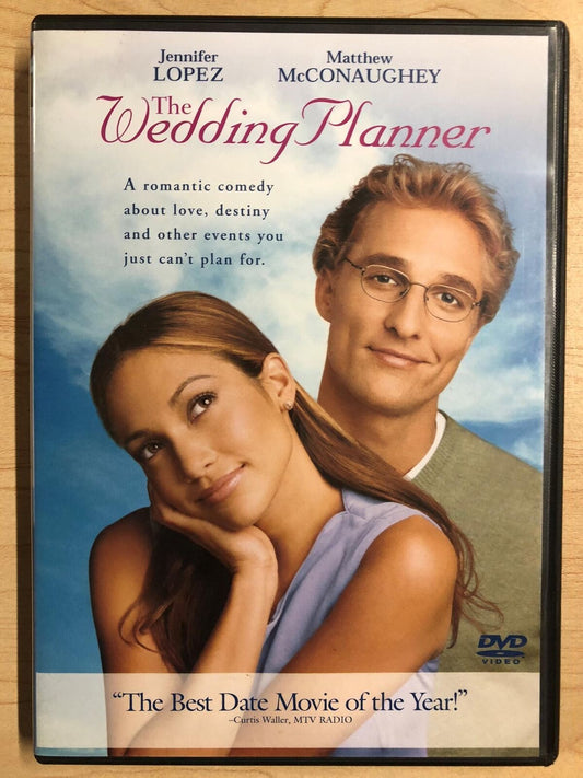 The Wedding Planner (DVD, 2001) - J1105