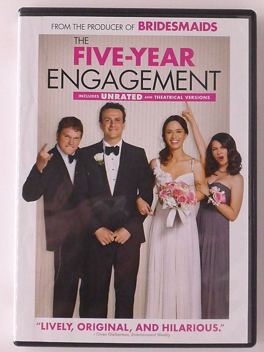 The Five-Year Engagement (DVD, unrated, 2012) - H1226