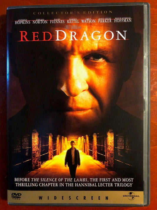 Red Dragon (DVD, 2002, Widescreen) - J0129