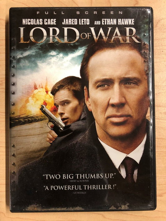 Lord of War (DVD, 2005, Full Screen) - G0823