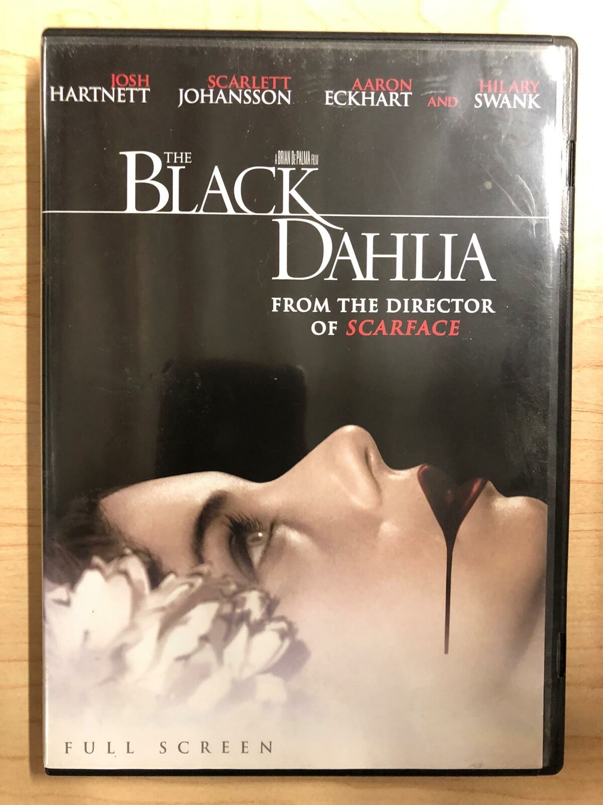 The Black Dahlia (DVD, Full Screen, 2006) - K0218