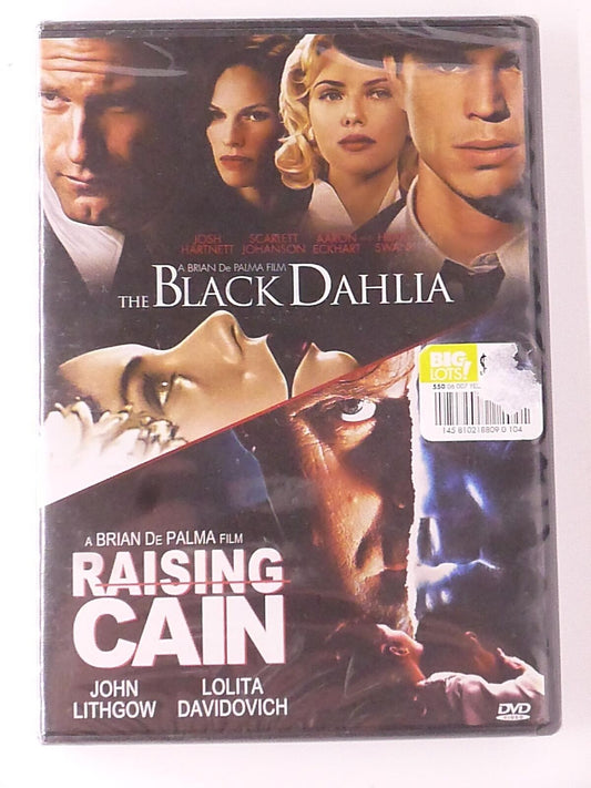 The Black Dahlia - Raising Cain (DVD, double feature) - NEW23