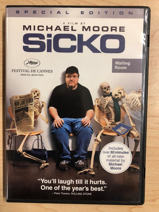 Sicko (DVD, 2007, special edition) - J1105