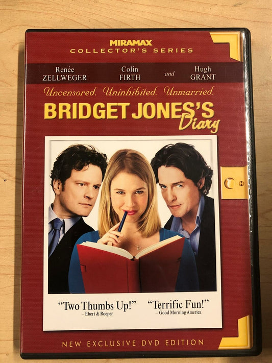 Bridget Jones Diary (DVD, 2001, Collectors Edition) - G0726