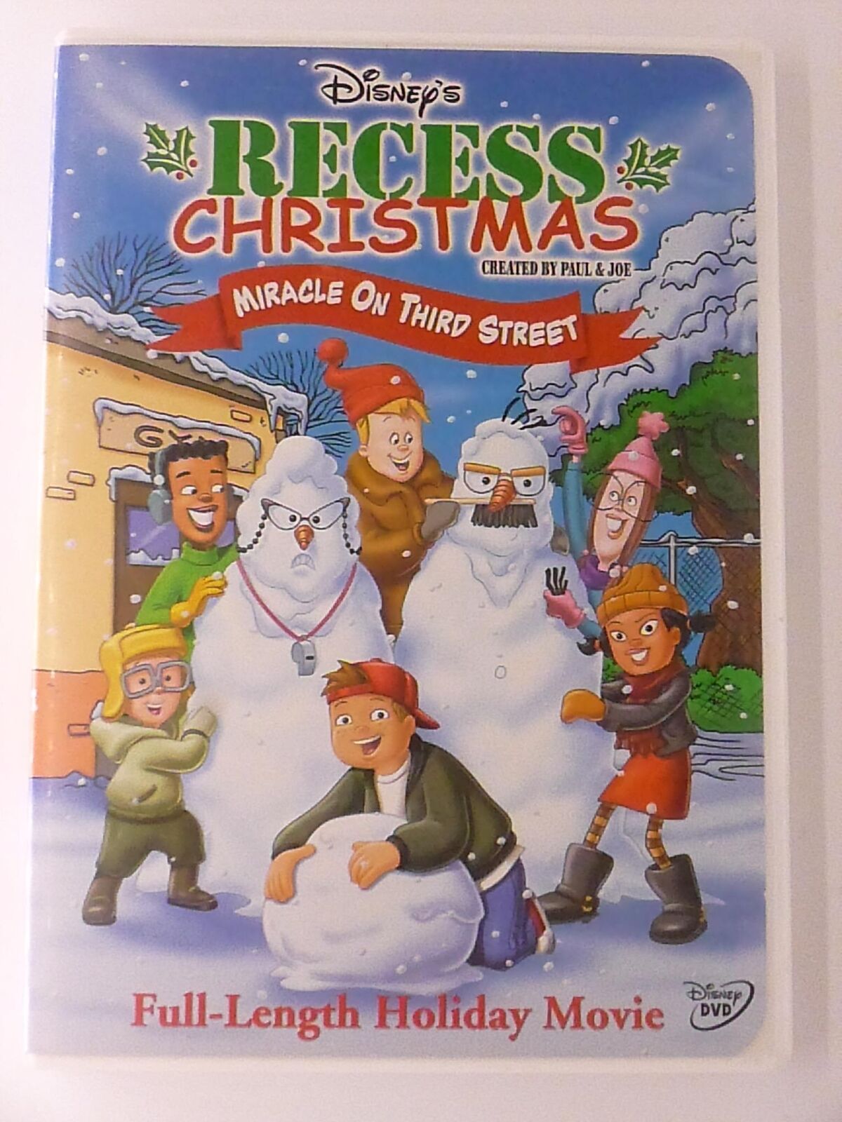Disney Recess Christmas Miracle On Third Street Recess Christmas - Miracle on Third Street (DVD, Disney, 2001) - J0409