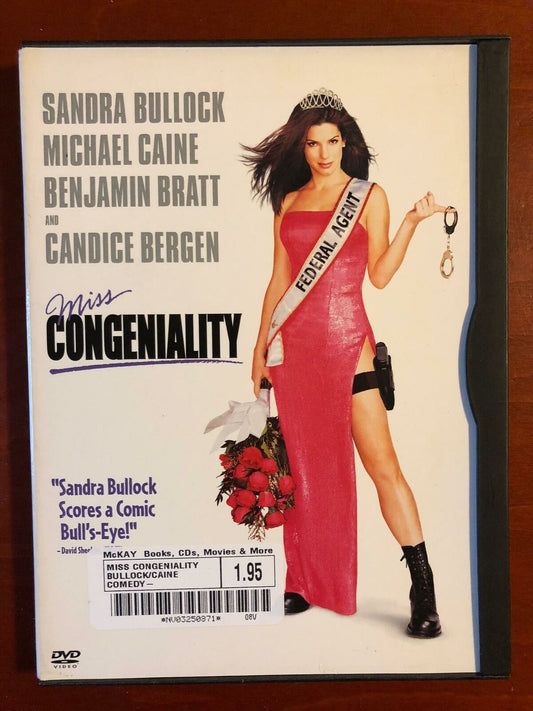 Miss Congeniality (DVD, 2000) - J0917