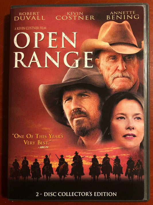 Open Range (DVD, 2003, 2-Disc Collectors Edition) - J0917