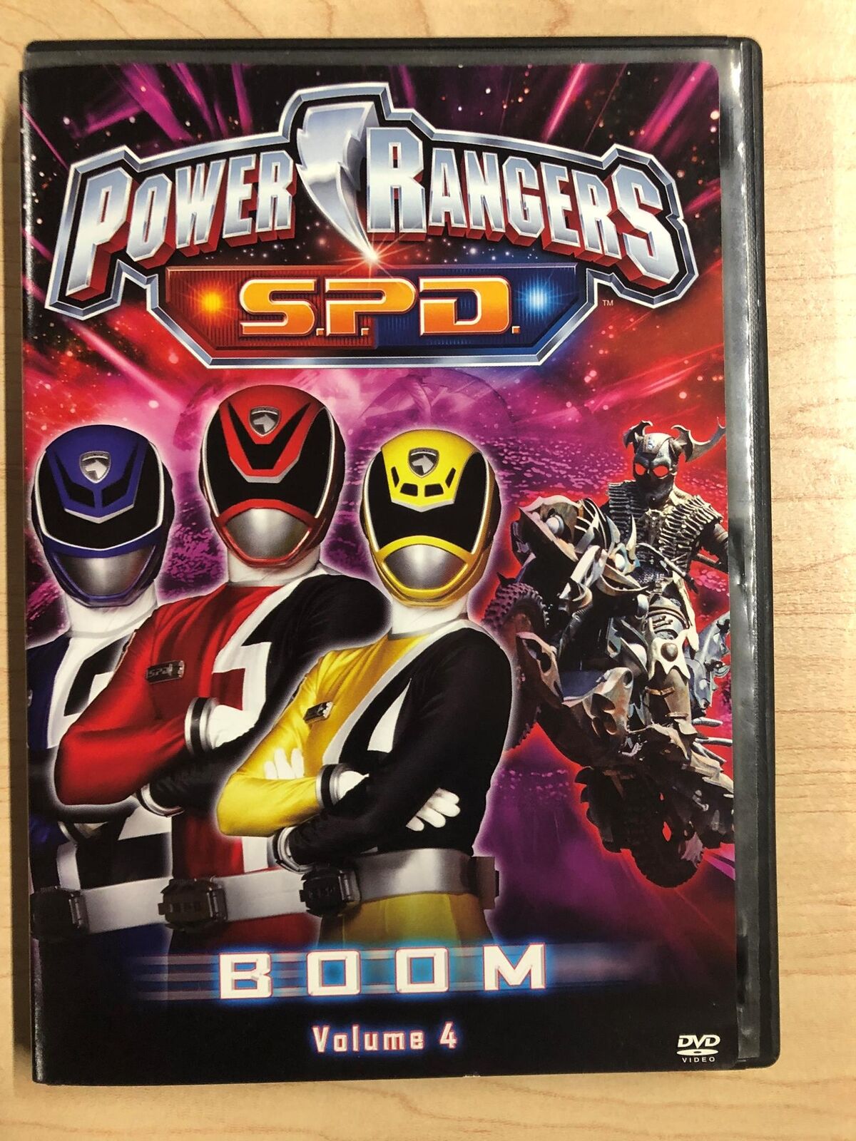 Power Rangers S.P.D. Boom Volume 4 (DVD, 2005) - J0205