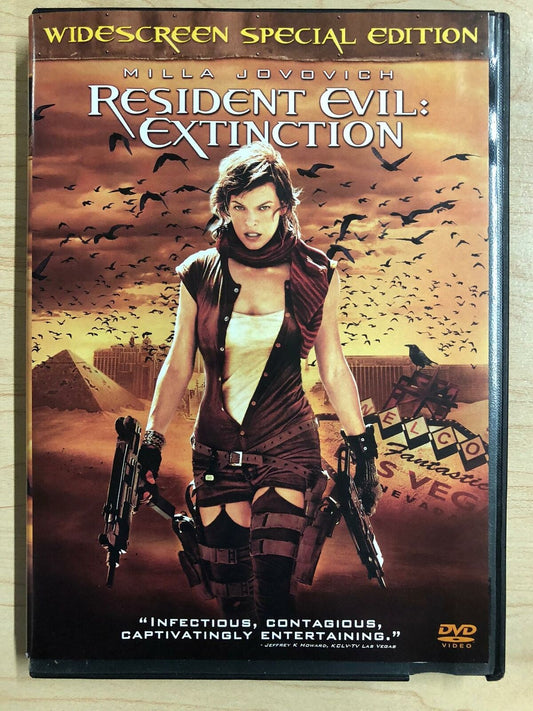 Resident Evil: Extinction (DVD, 2007, Widescreen Special Edition) - J1105