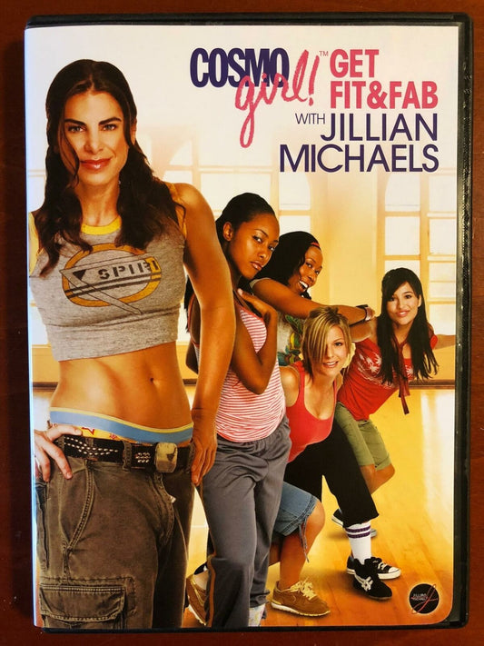 Jillian Michaels - Get Fit and Fab (DVD, 2006, exercise) - I1106