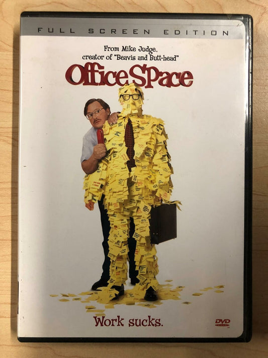 Office Space (DVD, Full Screen, 1999) - K0218