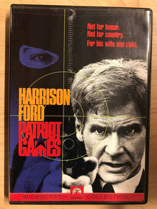 Patriot Games (DVD, Widescreen, 1992) - H1010