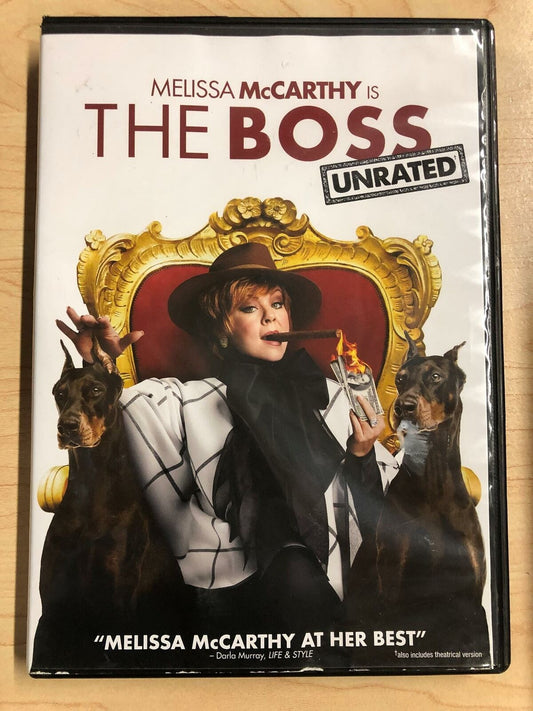 The Boss (DVD, 2016, unrated) - G1122