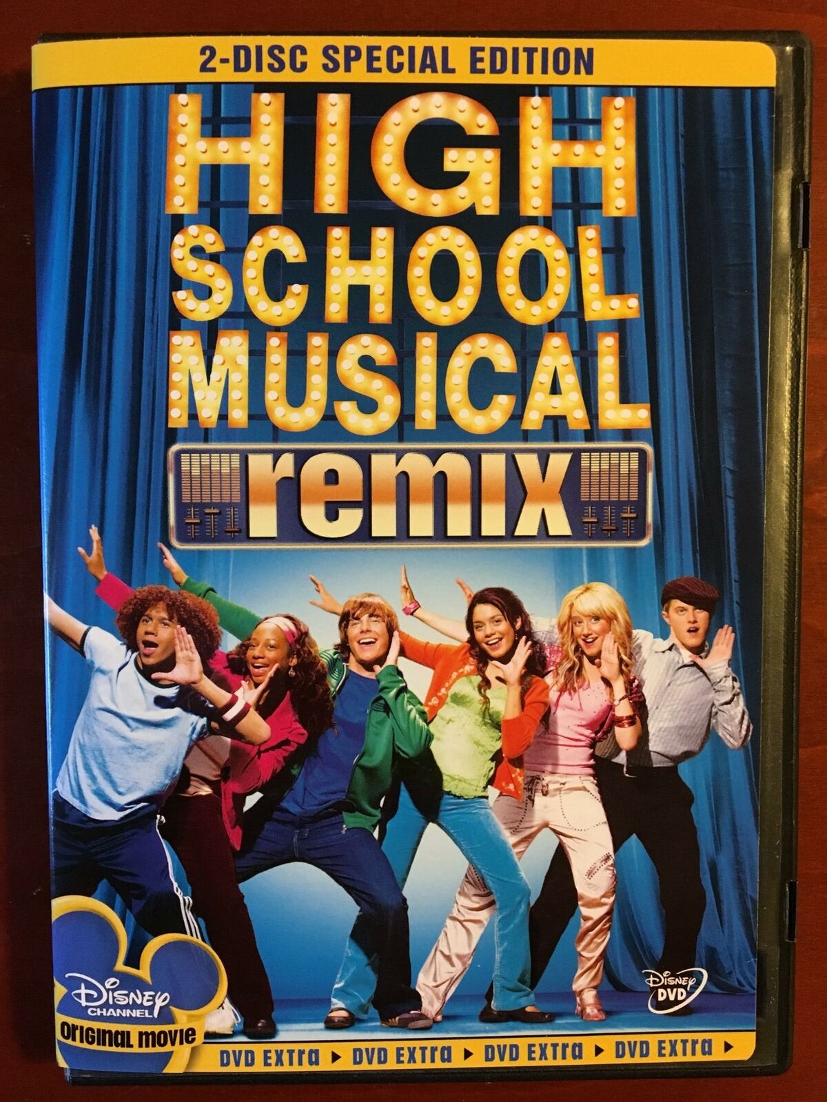 High School Musical (DVD, 2006, 2-Disc Set, Remix Edition, Disney) - G1219