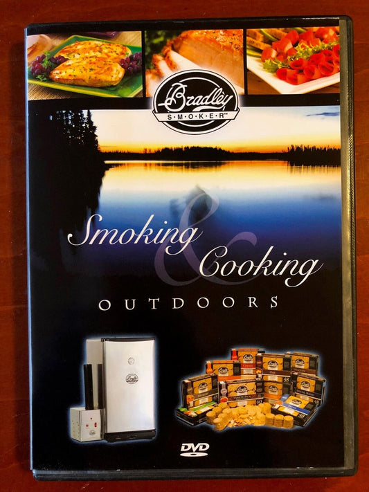 Smoking and Cooking Outdoors (DVD, Bradley Smoker) - H1226