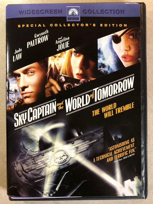 Sky Captain and the World of Tomorrow (DVD, 2004, Widescreen) - H0516