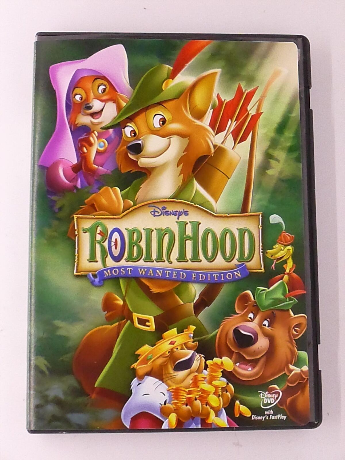 Robin Hood (DVD, Disney, Most Wanted Edition, 1973) - K6