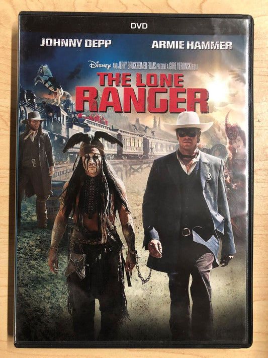 The Lone Ranger (DVD, 2013, Disney) - J1105