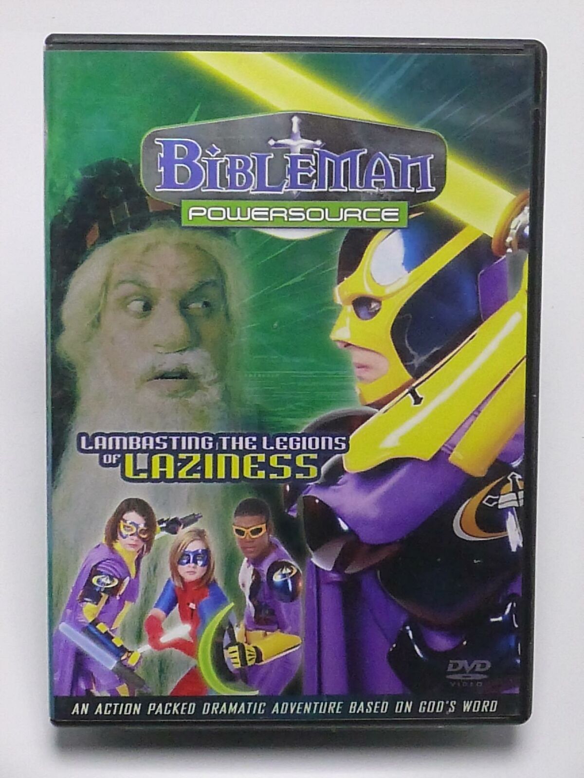 Bibleman Powersource - Lambasting the Legions of Laziness (DVD) - G1004