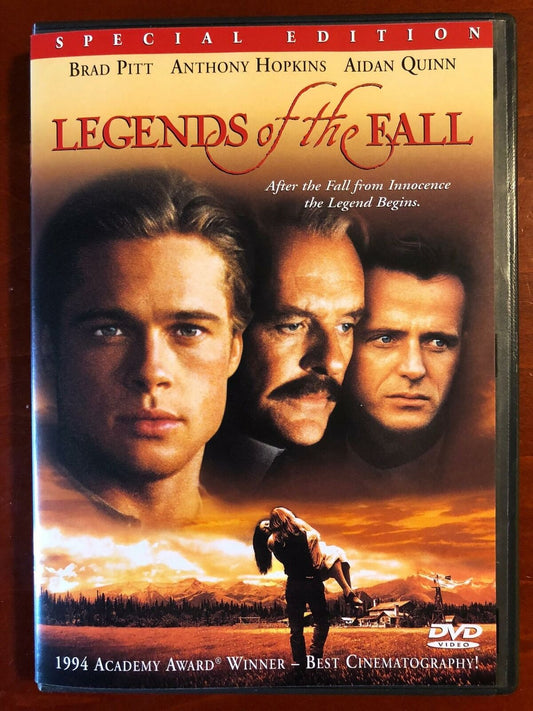 Legends of the Fall (DVD, 1994, Special Edition) - J0730