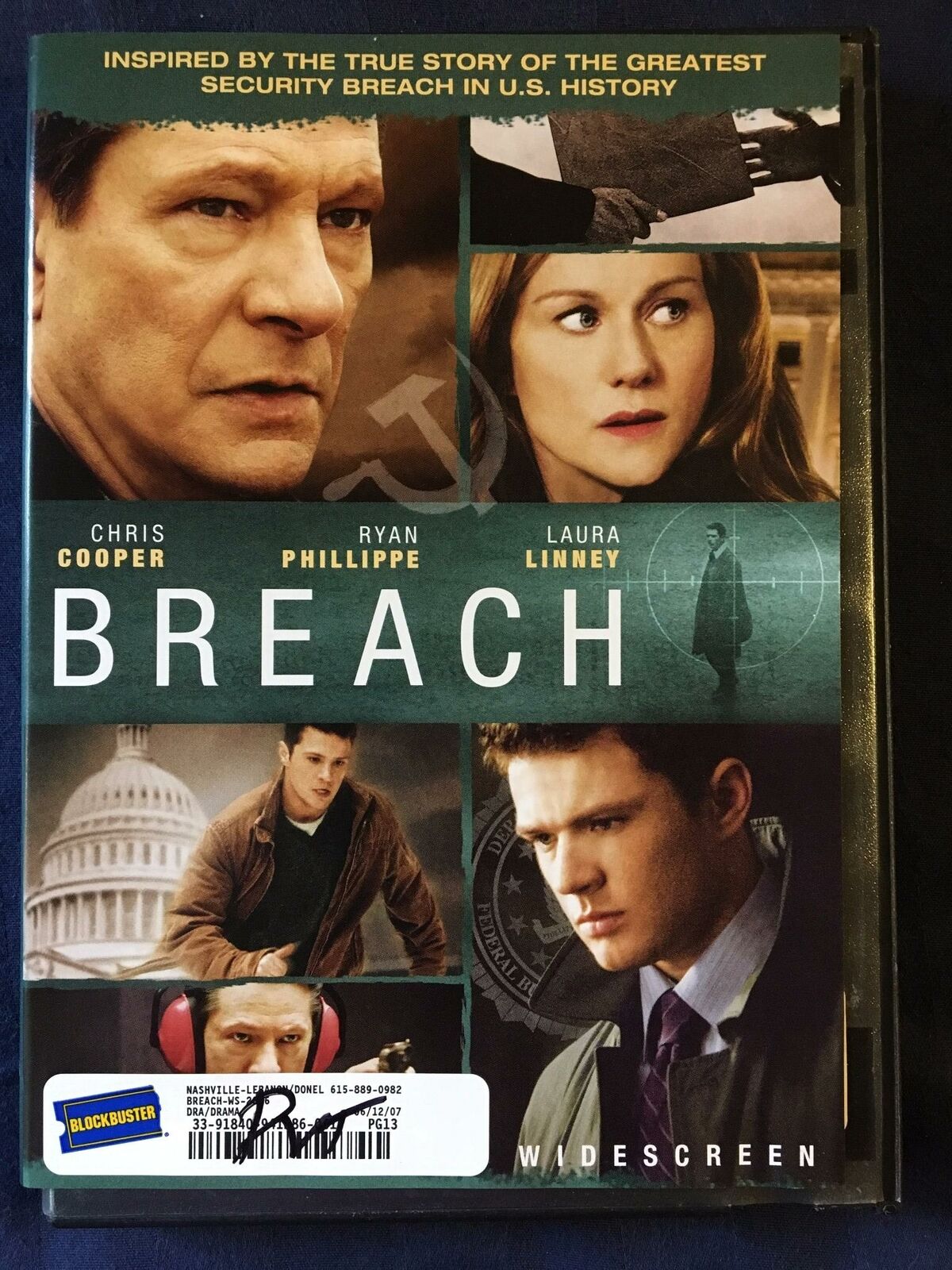 Breach (DVD, 2007, Widescreen) - J1231