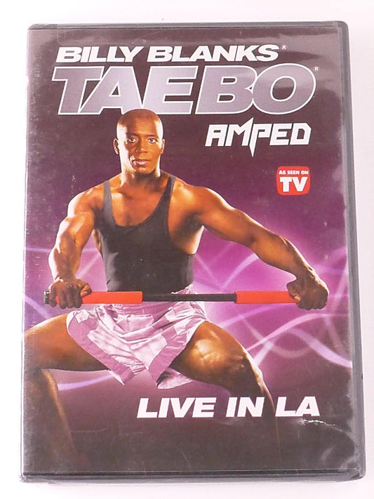 Billy Blanks TaeBo Amped Live in LA (DVD, exercise) - NEW23
