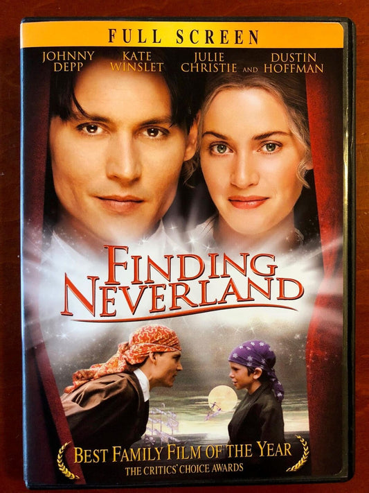 Finding Neverland (DVD, 2004, Full Frame) - J1105