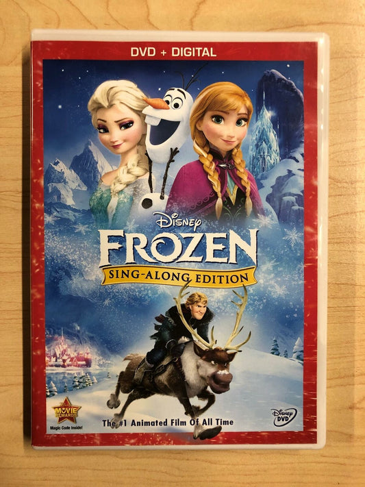 Frozen Sing-Along Edition (DVD, Disney) - J1105