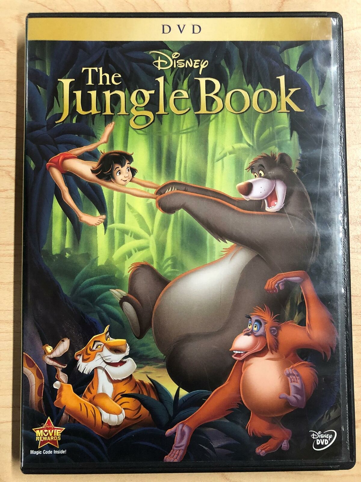 The Jungle Book (DVD, Disney, 1967) - K5