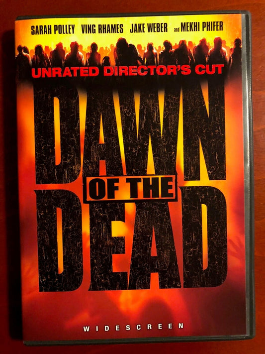 Dawn of the Dead (DVD, 2004, Unrated Directors Cut Widescreen) - K0107