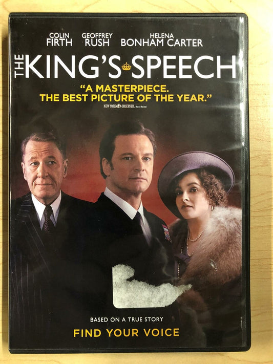 The Kings Speech (DVD, 2010) - J1022