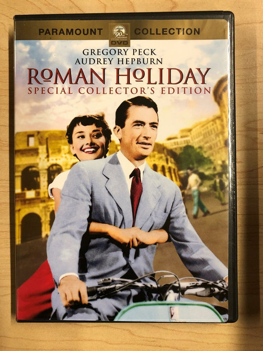 Roman Holiday (DVD, 1953, Collectors Edition) - K0428